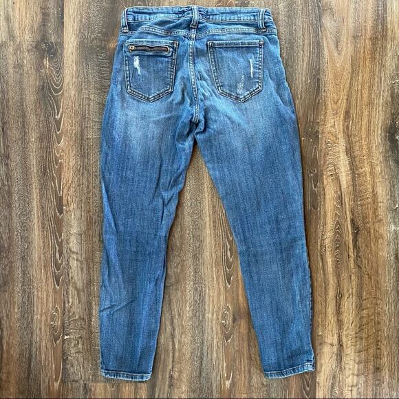 Eunina Ava Low Rise Zipper Skinny Ankle Jeans Size 29 - Picture 11 of 11